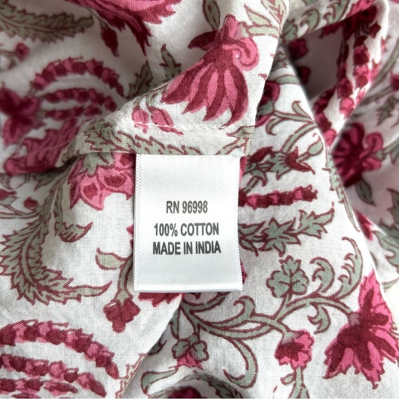 Signals Floral Print Cotton Boxers Lace Trim Boxer Shorts - Picture 9 of 11